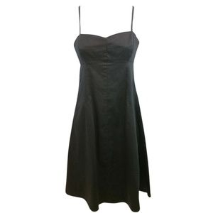 LAILAN SPAGHETTI STRAPS BLACK DRESS S